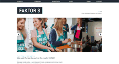Desktop Screenshot of faktor3.de
