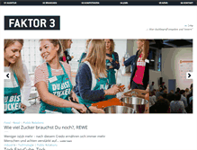 Tablet Screenshot of faktor3.de